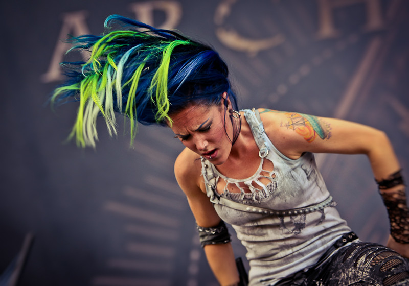 Arch Enemy live, Nova Rock Festival 2014