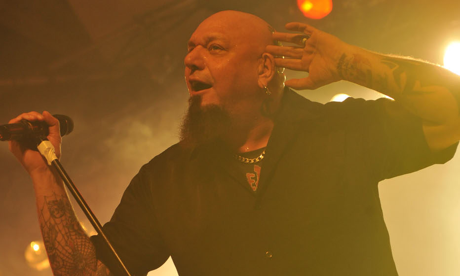PRESTATYN, UNITED KINGDOM - DECEMBER 4: Paul Di'Anno performs live on stage at Hard Rock Hell on December 4, 2010. (Photo by 