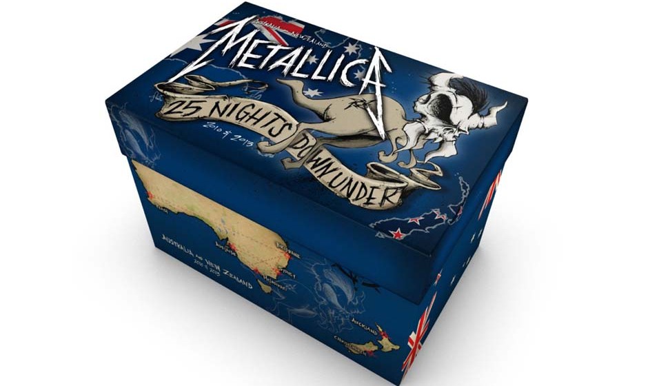 Metallica-Live-Box 25 NIGHTS DOWN UNDER