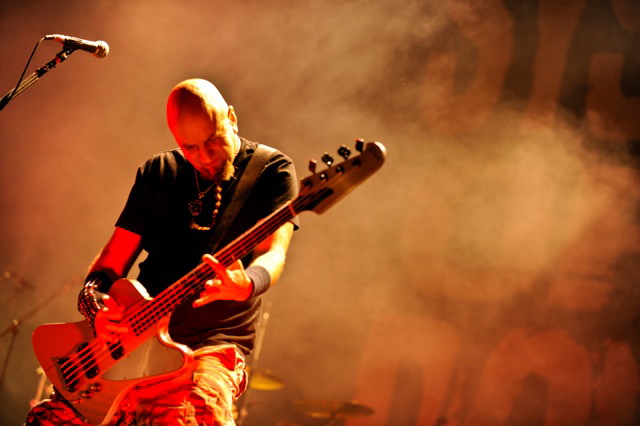 System Of A Down-Bassist Shavo Odadjian, hier live bei Rock am Ring 2011