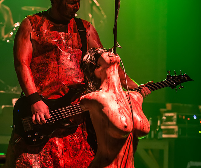 Debauchery + Blood God live, 31.10.2014, Nürnberg