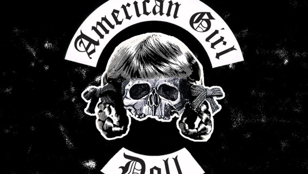 American Girl Doll als  Metal-Logo