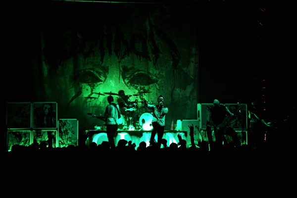 Caliban, live, 21.04.2012 Leipzig