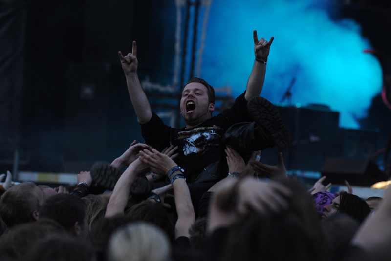 Publikum auf dem Metalfest 2012, Dessau