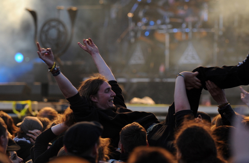 Publikum auf dem Metalfest 2012, Dessau