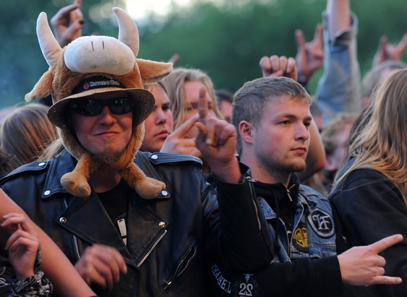 Publikum auf dem Metalfest 2012, Dessau