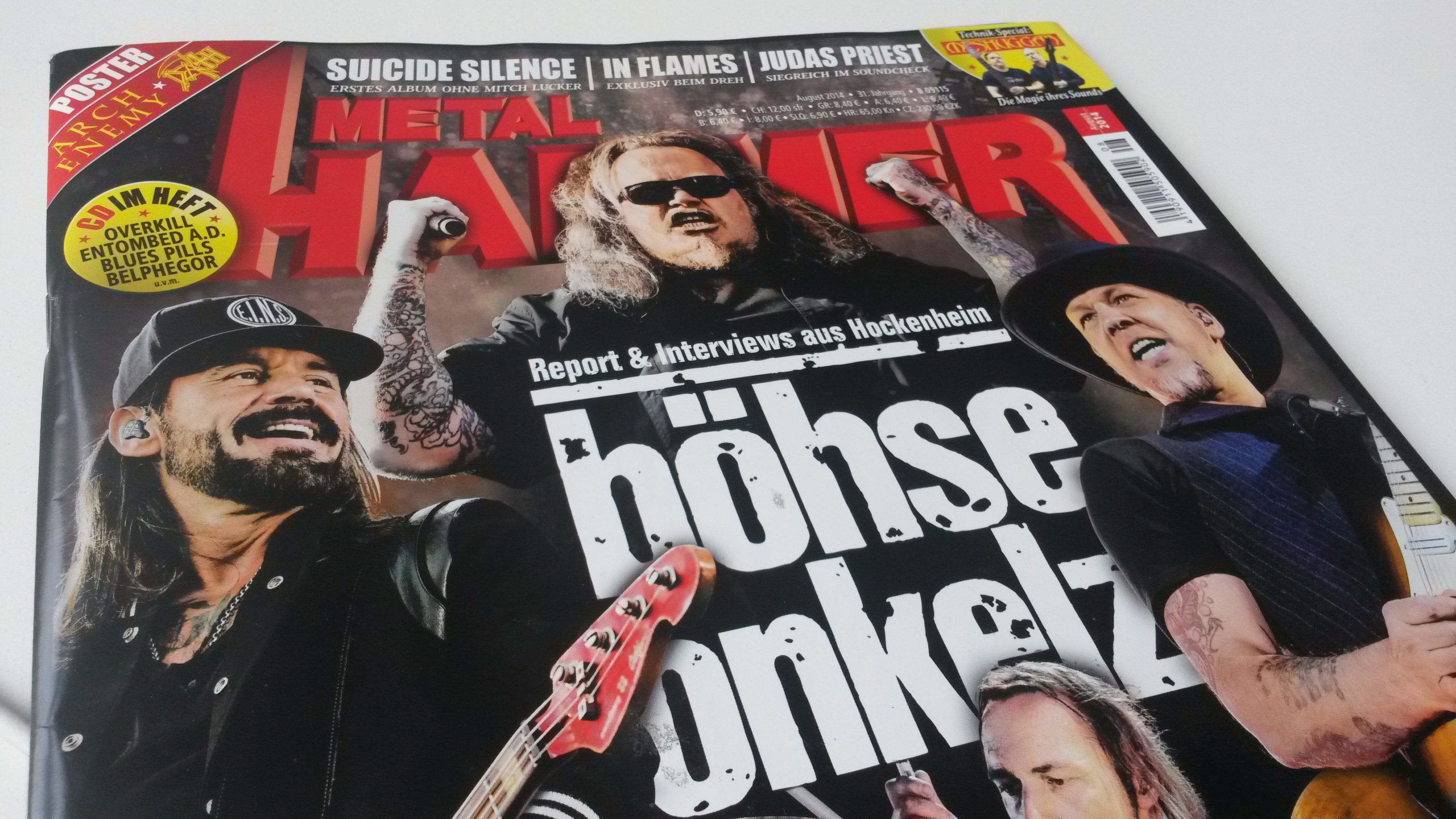 METAL HAMMER-Ausgabe 08/2014