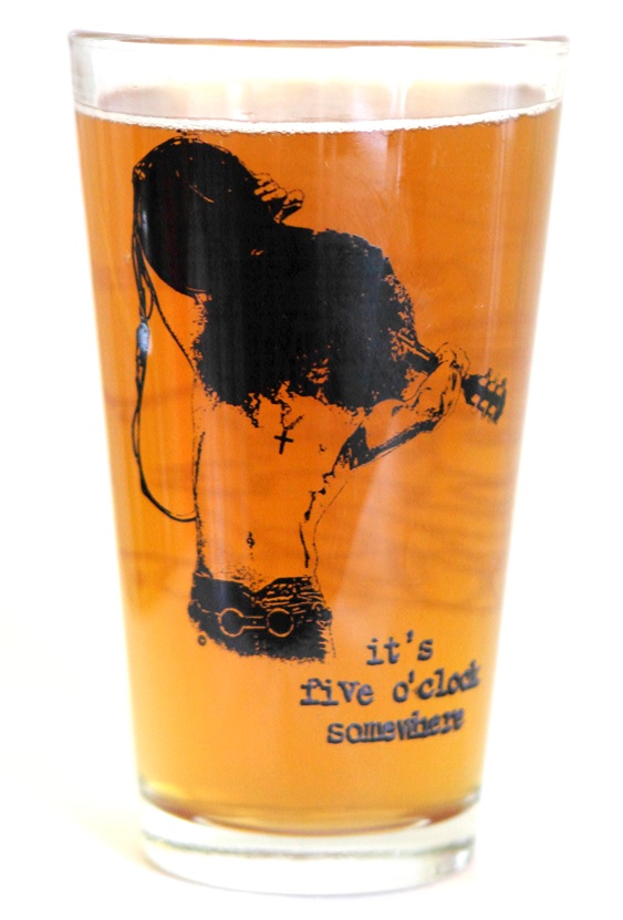 Slash-Glas von 'Rock’n’Roll By The Pint'