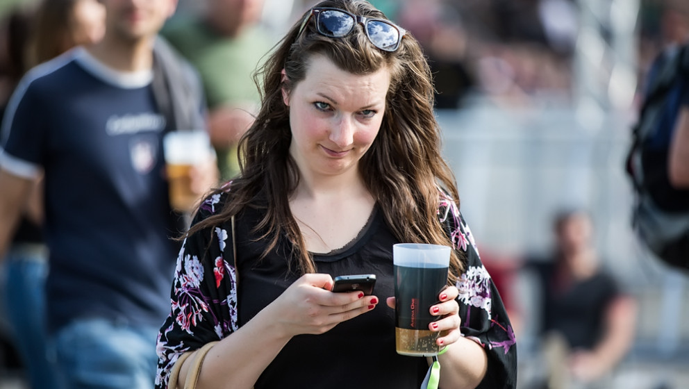 Die Besucher beim Rockavaria