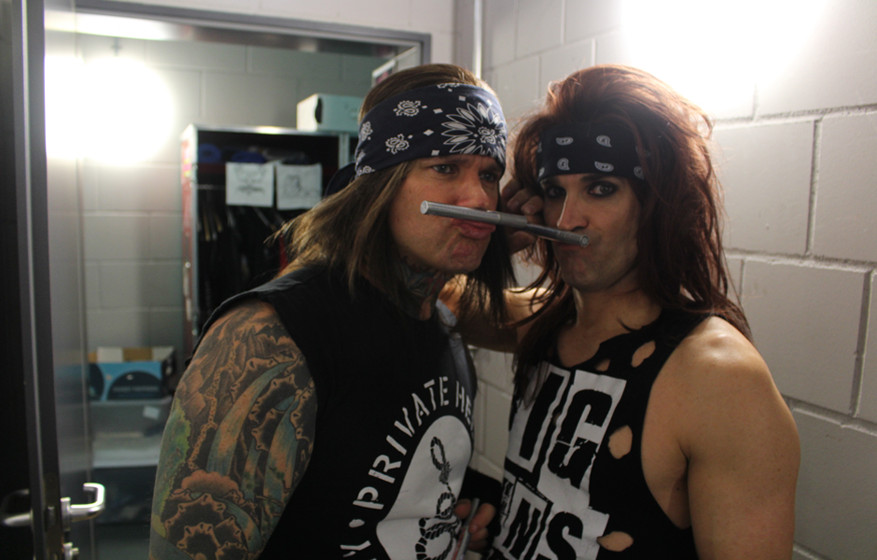 Auf Tour mit Steel Panther 2015