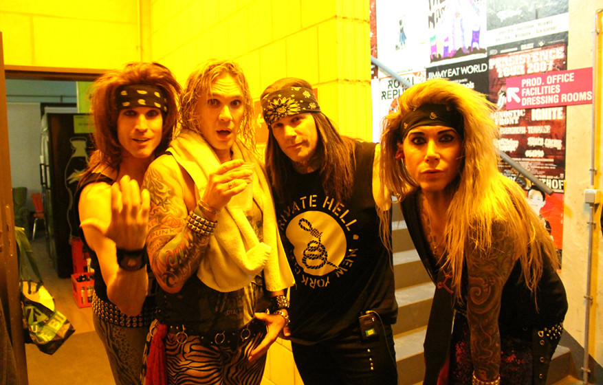 Auf Tour mit Steel Panther 2015