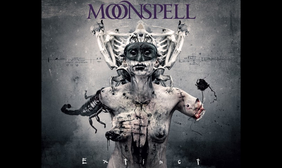 Fieses Cover, starke Platte: Moonspell legen mit EXTINCT einen richtigen Dark Metal-Hammer vor, der die Redaktion im Sturm er