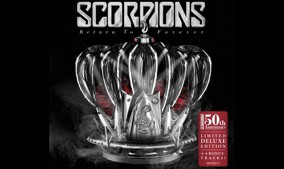Was steht da auf dem Cover-Aufkleber? 50(?!) Jahre Scorpions? Die Redaktion fühlt sich angesichts dieser Zeitspanne nicht un