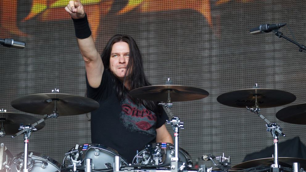 Der ehemalige Megadeth-Schlagzeuger Shawn Drover