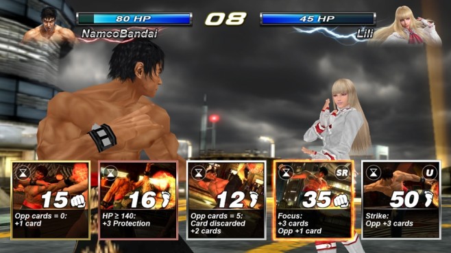 „Tekken Card Tournament“ ist ein Online-Prügelspiel, das Sie direkt im Browser starten. Hier treten Sie gegen bekannte F