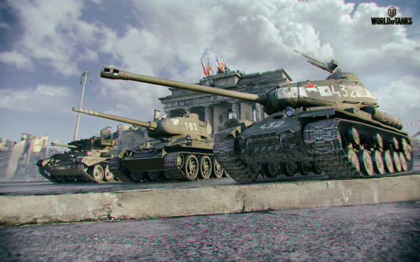 In den gewaltigen Schlachten des kostenlosen Online-Actionspiels „World of Tanks“ treffen jeweils zwei Einheiten von 15 P