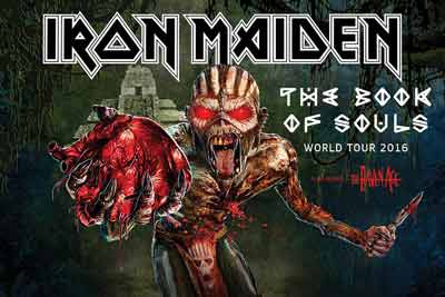 Iron Maiden Tourplakat