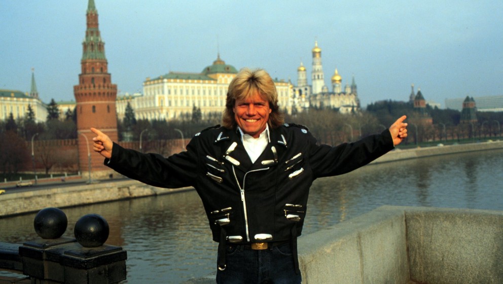 Dieter Bohlen 1989 in Moskau.