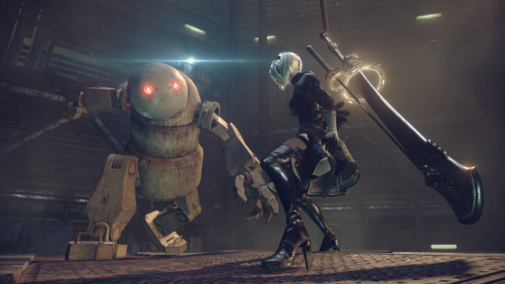 NIER AUTOMATA
Rollenspiel 
Platinum/Square Enix // 

Das 2010 erschienene ‘NieR’ avancierte relativ schnell zu einer Art 