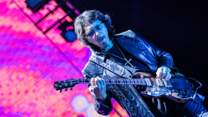 Tony Iommi - hier beim Black Sabbath-Gig bei Rock im Park 2016