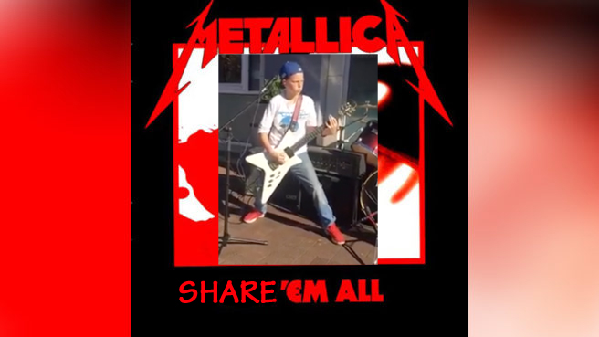 Metallica teilen ein Video und machen Kids damit zu Internet-Stars.