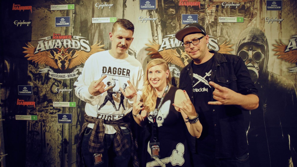 Johnny Deathshadow @ METAL HAMMER AWARDS Black Carpet 2016