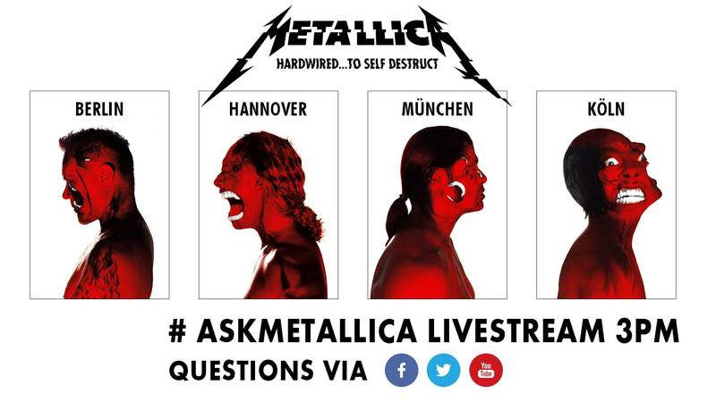 Der Metallica Live-Chat