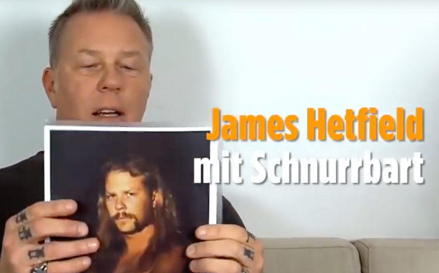 James Hetfield kommentiert alte Metallica-Fotos.