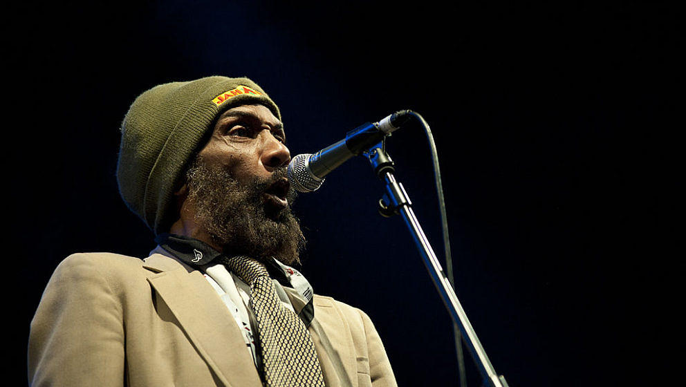 VITORIA-GASTEIZ, SPAIN - JUNE 24: H.R. of Bad Brains performs on stage during day two of Azkena Rock Festival at Recinto Mend