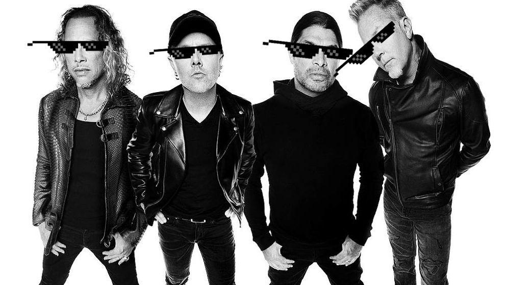 Deal with it: Metallica haben jetzt auch Hipster-Merchandise im Angebot