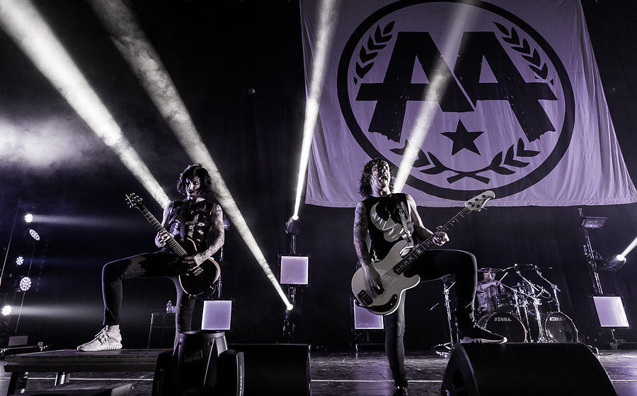 Asking Alexandria 04.04. Frankfurt, Jahrhunderthalle