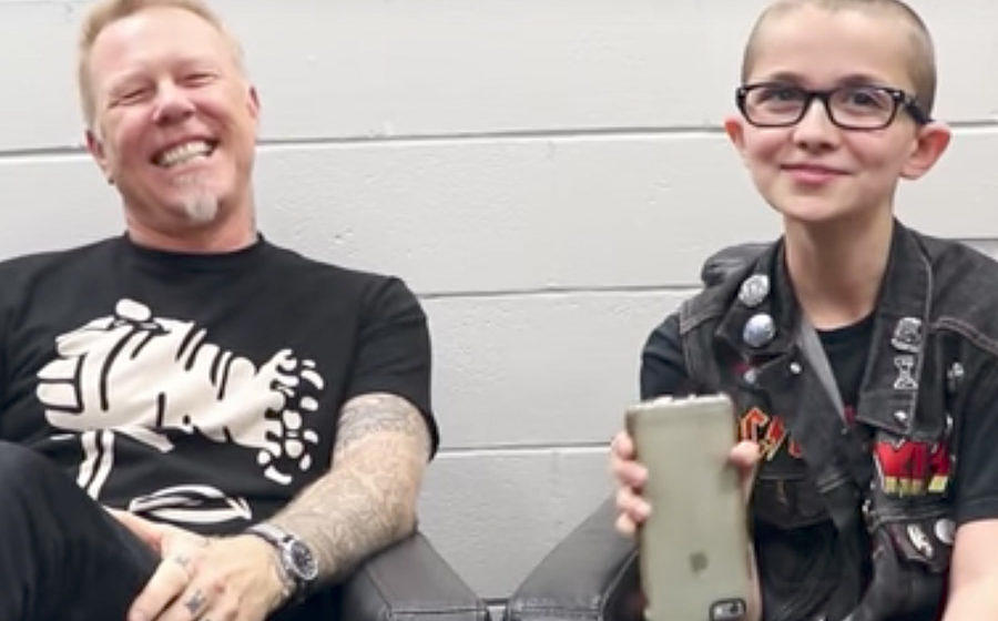 James Hetfield im entspannt-lustigen Interview mit dem 12-jährigen Eliot von 'Little Punk People'