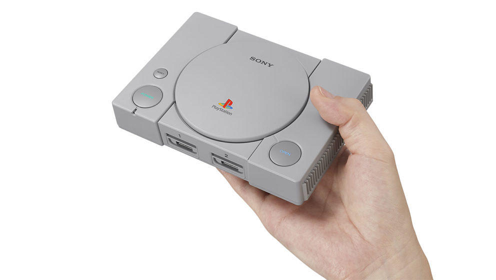 Die PlayStation Classic ist ungefähr 45 Prozent kleiner als das Original