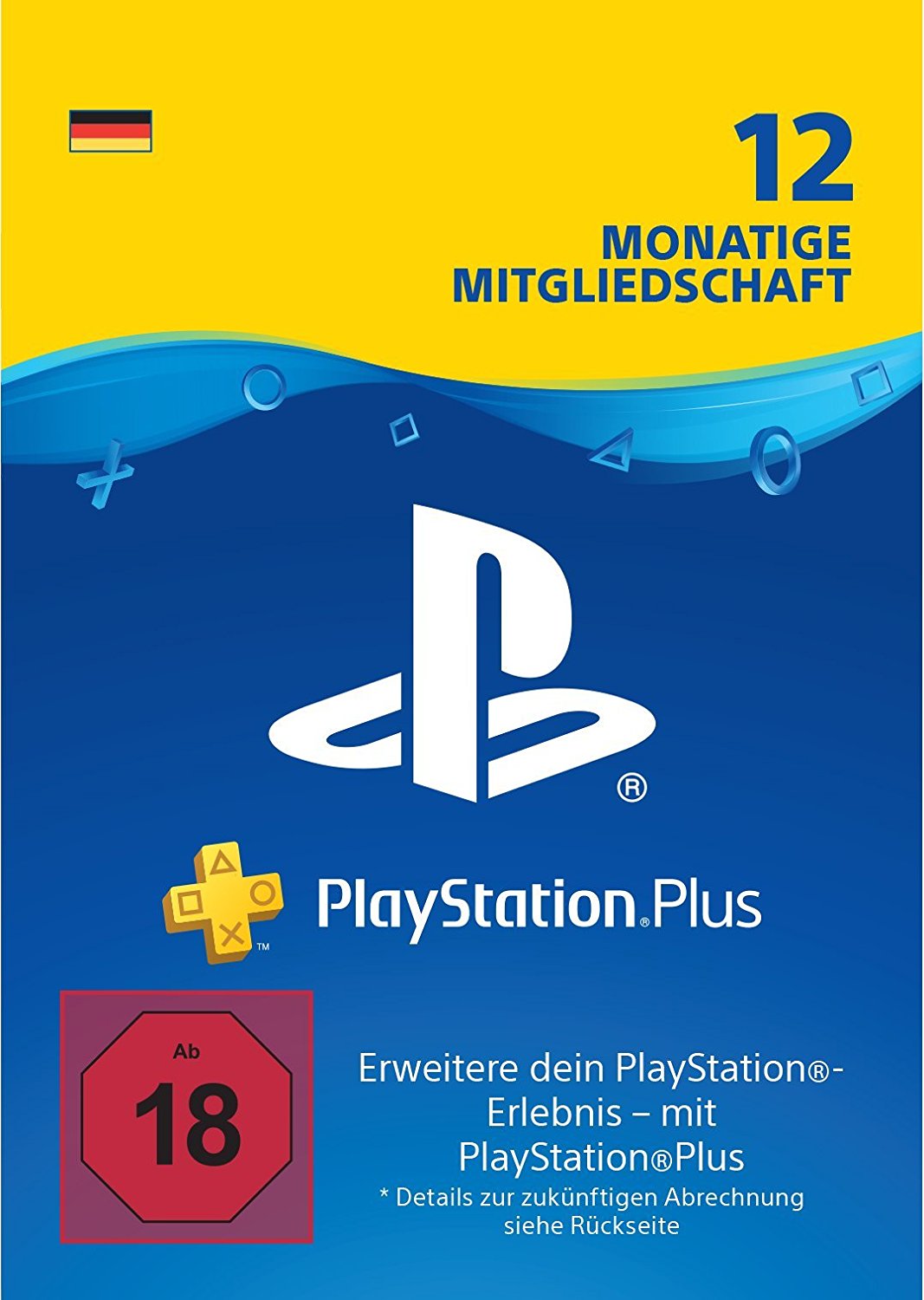 PlayStation Plus: Mitgliedschaft über 12 Monate