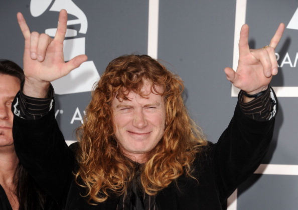 Dave Mustaine bei den GRAMMY Awards am 13.2.2011