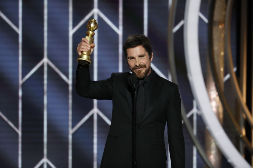 Golden Globe Gewinn Christian Bale Dankt Satan