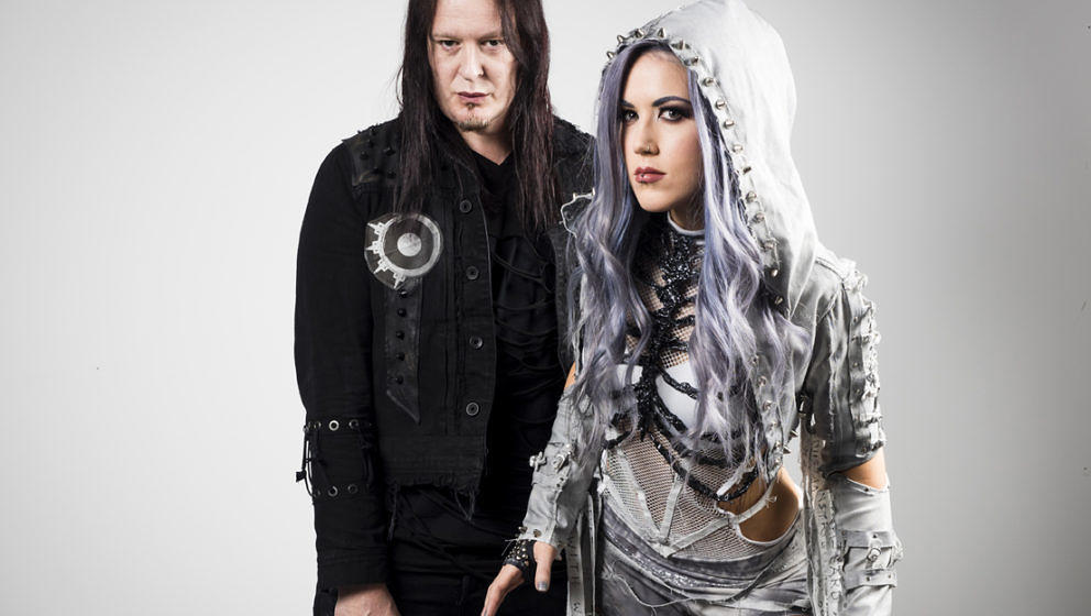 Michael Amott und Alissa White-Gluz von Arch Enemy