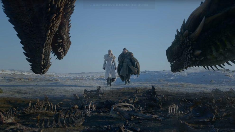 Eine Szene aus der letzten Staffel von Game Of Thrones