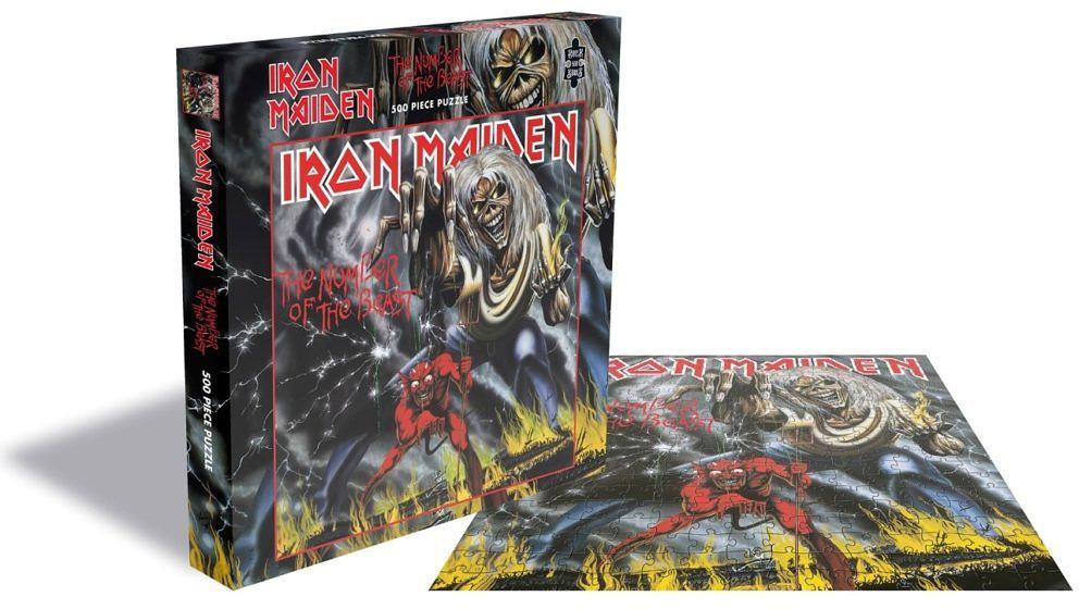 Es dürfte sehr viel Freude bereiten, das ikonische Cover-Artwork des Iron Maiden-Klassikers THE NUMBER OF THE BEAST zu puzzeln