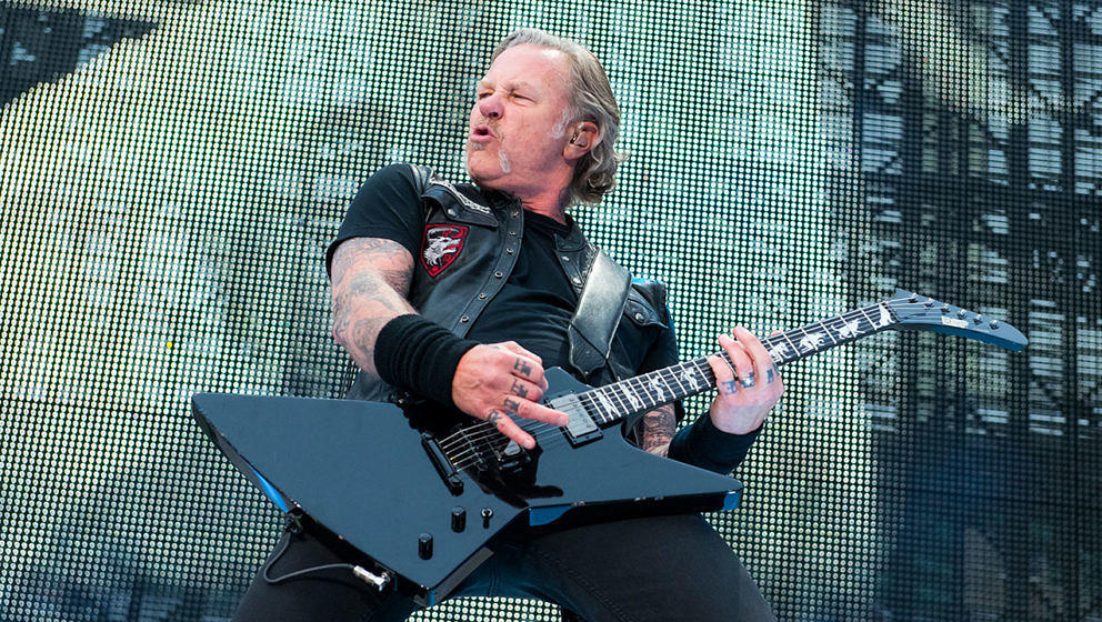 James Hetfield auf der letzten Metallica-Tour