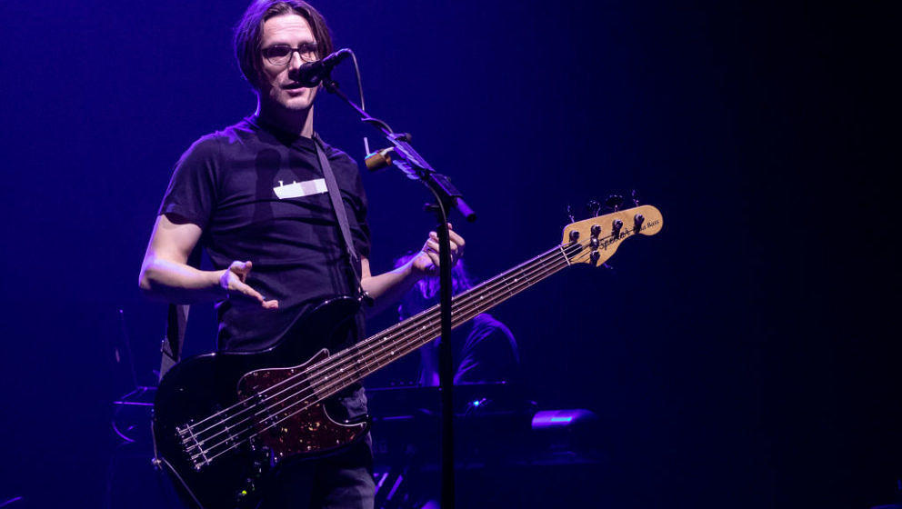 TEL AVIV, ISRAEL - FEBRUARY 02: Steven Wilson performs onstage at Tel Aviv on February 02, 2019 in Tel Aviv, Israel. (Photo b