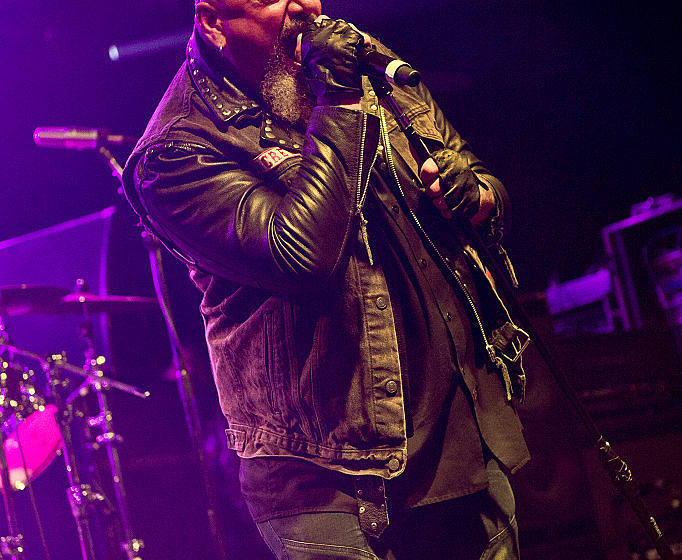 Paul Di'Anno performt live beim Hard Rock Hell Festival 2013 in Pwllheli, Wales