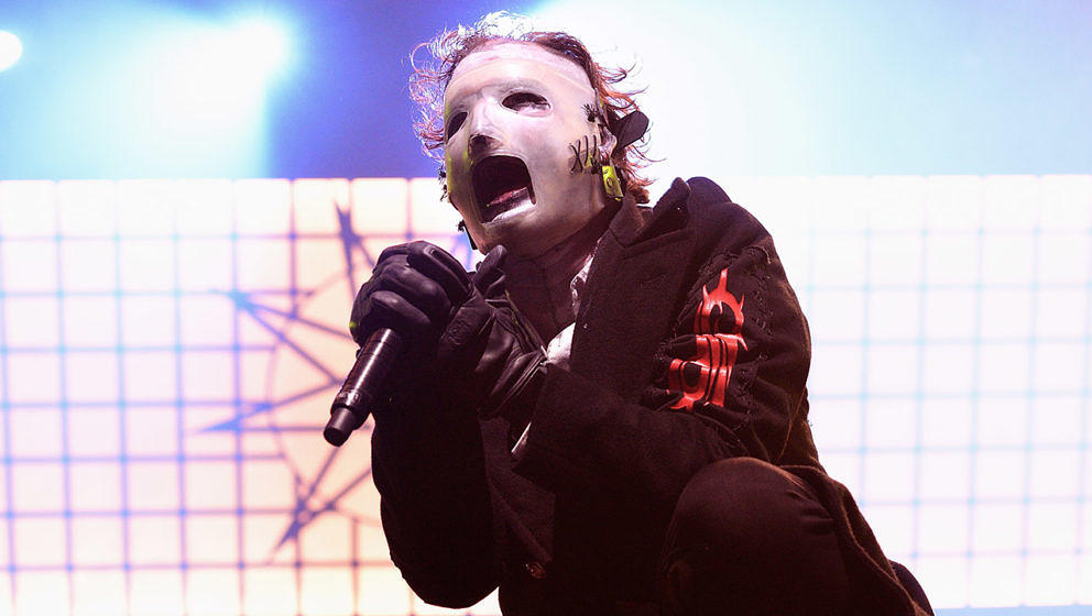 Corey Taylor live mit Slipknot in der O2 Arena in London
