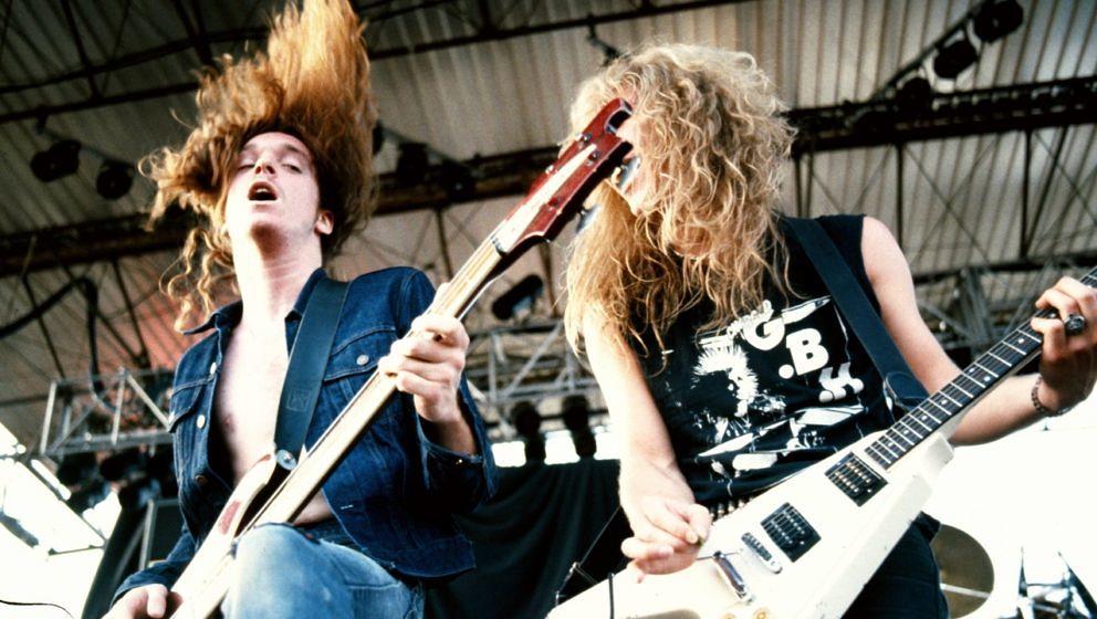 Metallica: Cliff Burton und James Hetfield live