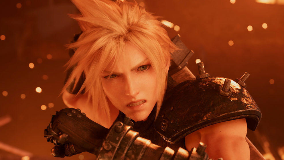 Cloud Strife im Remake von „Final Fantasy VII“