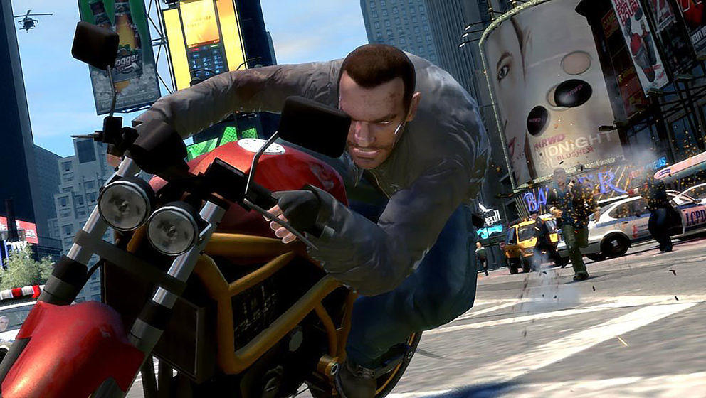 Hauptfigur Niko Bellic in „Grand Theft Auto IV“