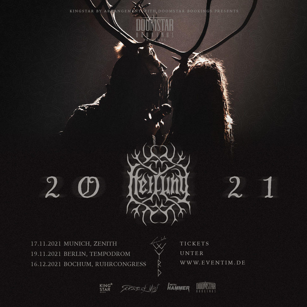 Heilung live 2021 Tour, Tickets, Termine, Städte The Last Chapter