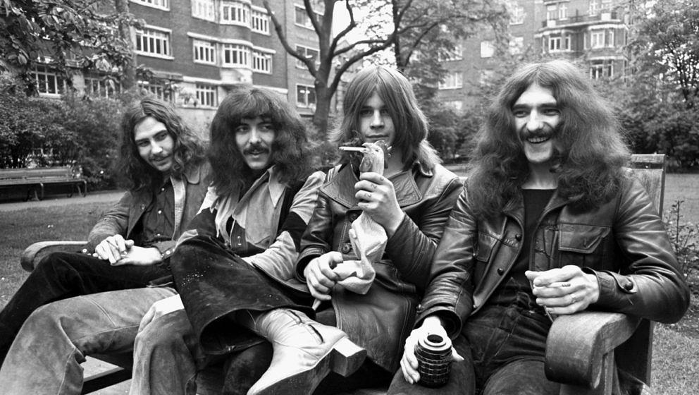 Black Sabbath, 1970: Bill Ward, Tony Iommi, Ozzy Osbourne, Geezer Butler in , (Photo by Chris Walter/WireImage)