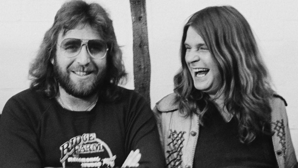 Lee Kerslake (l.) und Ozzy Osbourne 1980 während der Aufnahmen zu BLIZZARD OF OZZ im Ridge Farm Studio