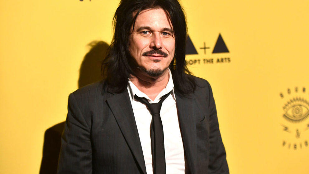 LOS ANGELES, CALIFORNIA - MARCH 07: Musician Gilby Clarke, former member of Guns N' Roses, attend the 7th Annual Adopt the Ar